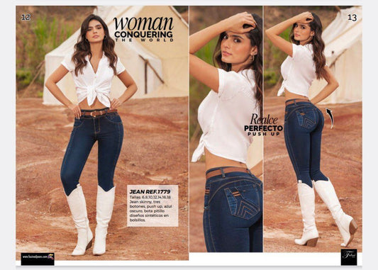 Fazined jeans